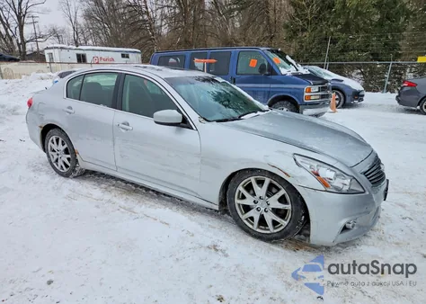 2013 Infiniti G37 z USA, uszkodzony, nr VIN JN1CV6AR6DM751202